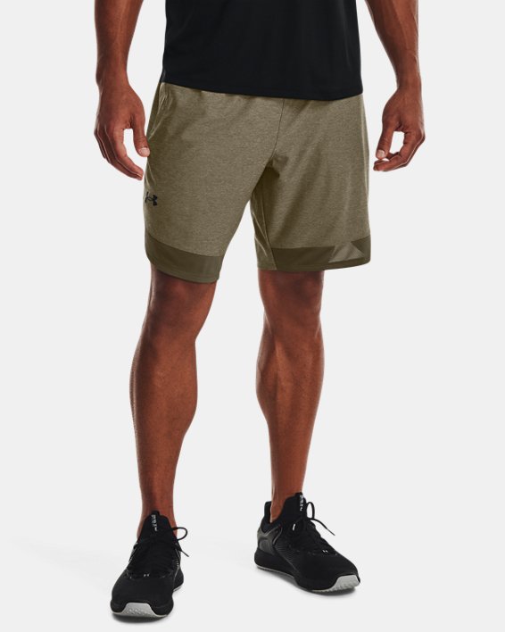 Pantalones cortos UA Training Stretch para hombre, Green, pdpMainDesktop image number 0